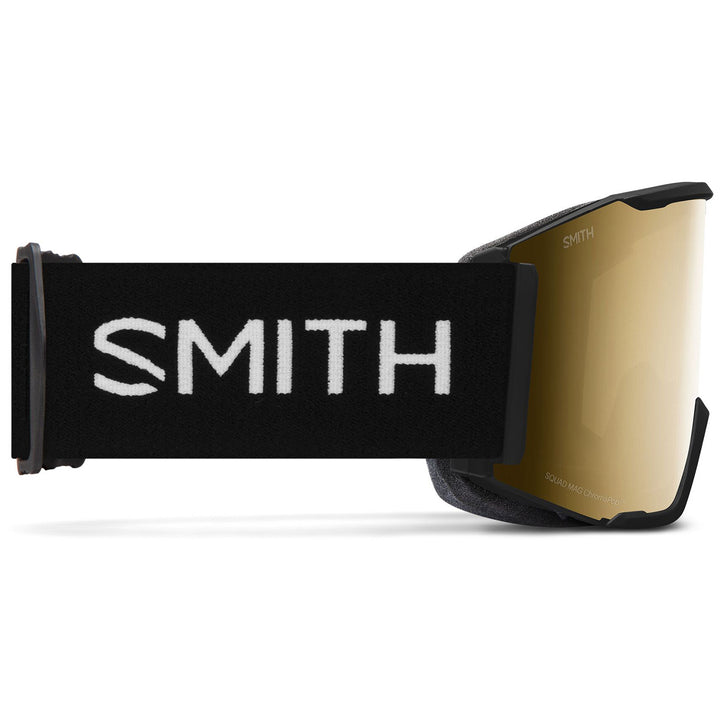 Smith Squad MAG Goggles Black/ChromaPop Sun Black Gold Mirror+ChromaPop Storm Blue Sensor Mirror