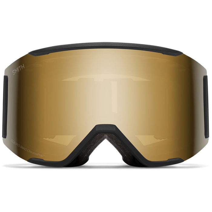 Smith Squad MAG Goggles Black/ChromaPop Sun Black Gold Mirror+ChromaPop Storm Blue Sensor Mirror