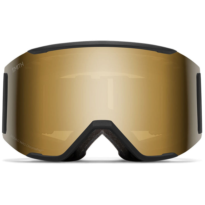 Smith Squad MAG Goggles Black/ChromaPop Sun Black Gold Mirror+ChromaPop Storm Blue Sensor Mirror