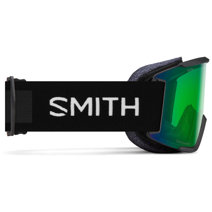 Smith Squad S Goggles - Women's Black/ChromaPop Everday Green Mirror+Clear