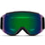 Smith Squad S Goggles - Women's Black/ChromaPop Everday Green Mirror+Clear