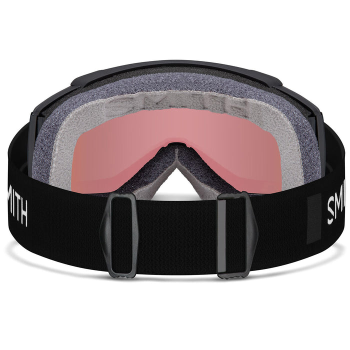 Smith Squad S Goggles - Women's Black/ChromaPop Everday Green Mirror+Clear