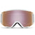 Smith Squad S Goggles - Women's White Vapor/ChromaPop Everday Rose Gold Mirror+Clear