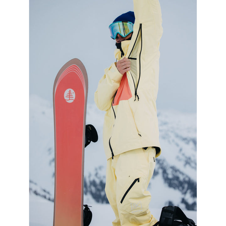 Burton AK 2L GORE-TEX Cyclic Jacket - Men's Buttermilk/Reef Pink
