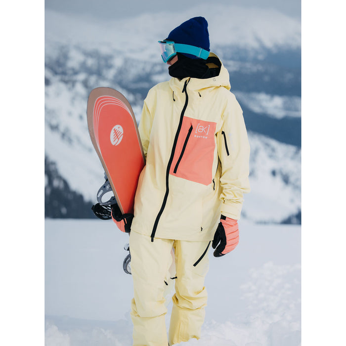Burton AK 2L GORE-TEX Cyclic Jacket - Men's Buttermilk/Reef Pink