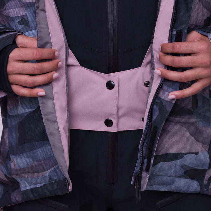 686 GORE-TEX Willow Insulated Jacket - Women's Dusty Mauve Waterland Camo