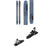 Salomon QST 98 Skis + Salomon Warden MNC 13 Demo Ski Bindings 2023