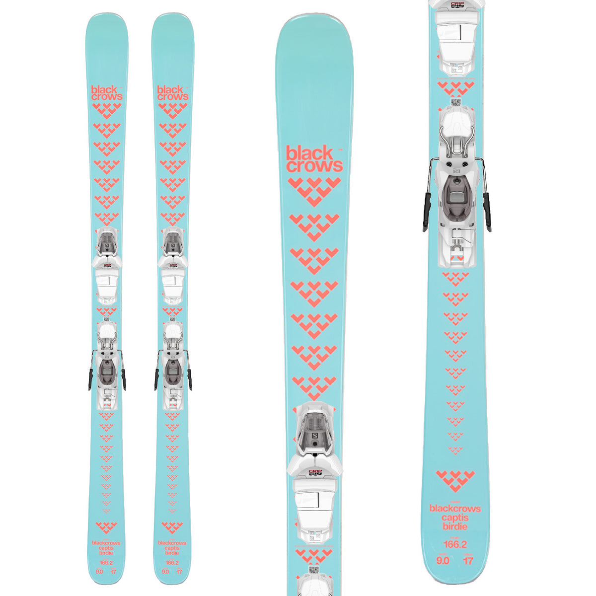 Black Crows Captis Birdie RT Skis + E M12 GW Ski Bindings 2023