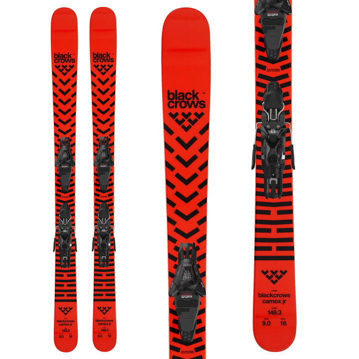 Black Crows Camox Jr RT Skis + E M12 GW Ski Bindings - Kids' 2023