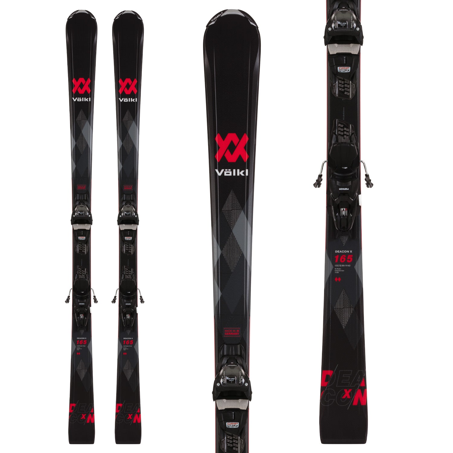 Völkl Deacon X Skis + vMotion 10 GW Bindings 2024 – evo