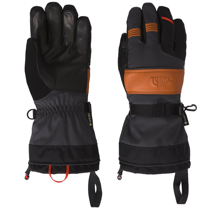 The North Face Montana Pro GTX Gloves Asphalt Grey/Leather Brown