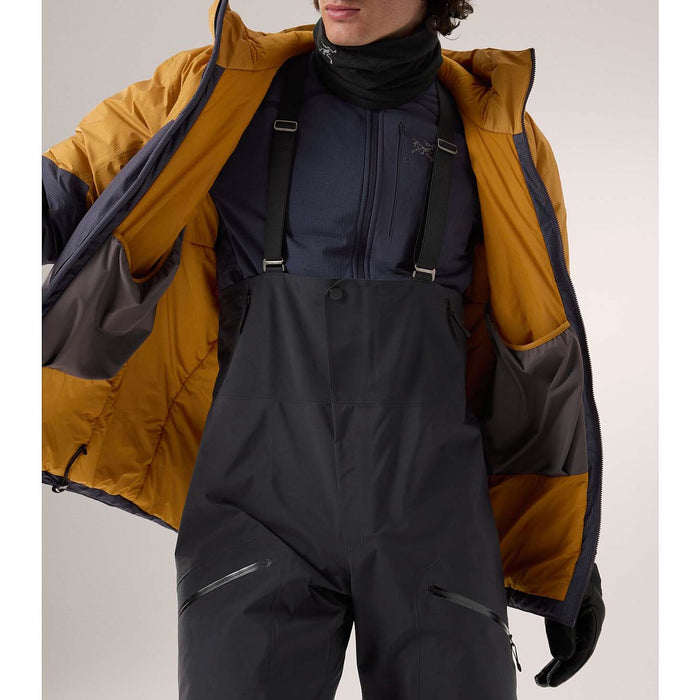 Arc'teryx Rush Insulated Jacket - Men's Black Sapphire/Yukon