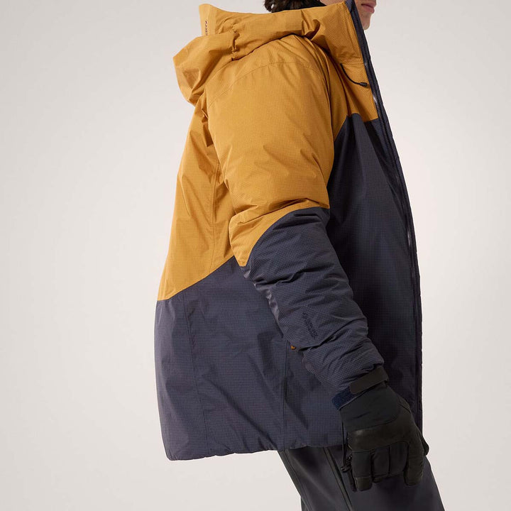 Arc'teryx Rush Insulated Jacket - Men's Black Sapphire/Yukon