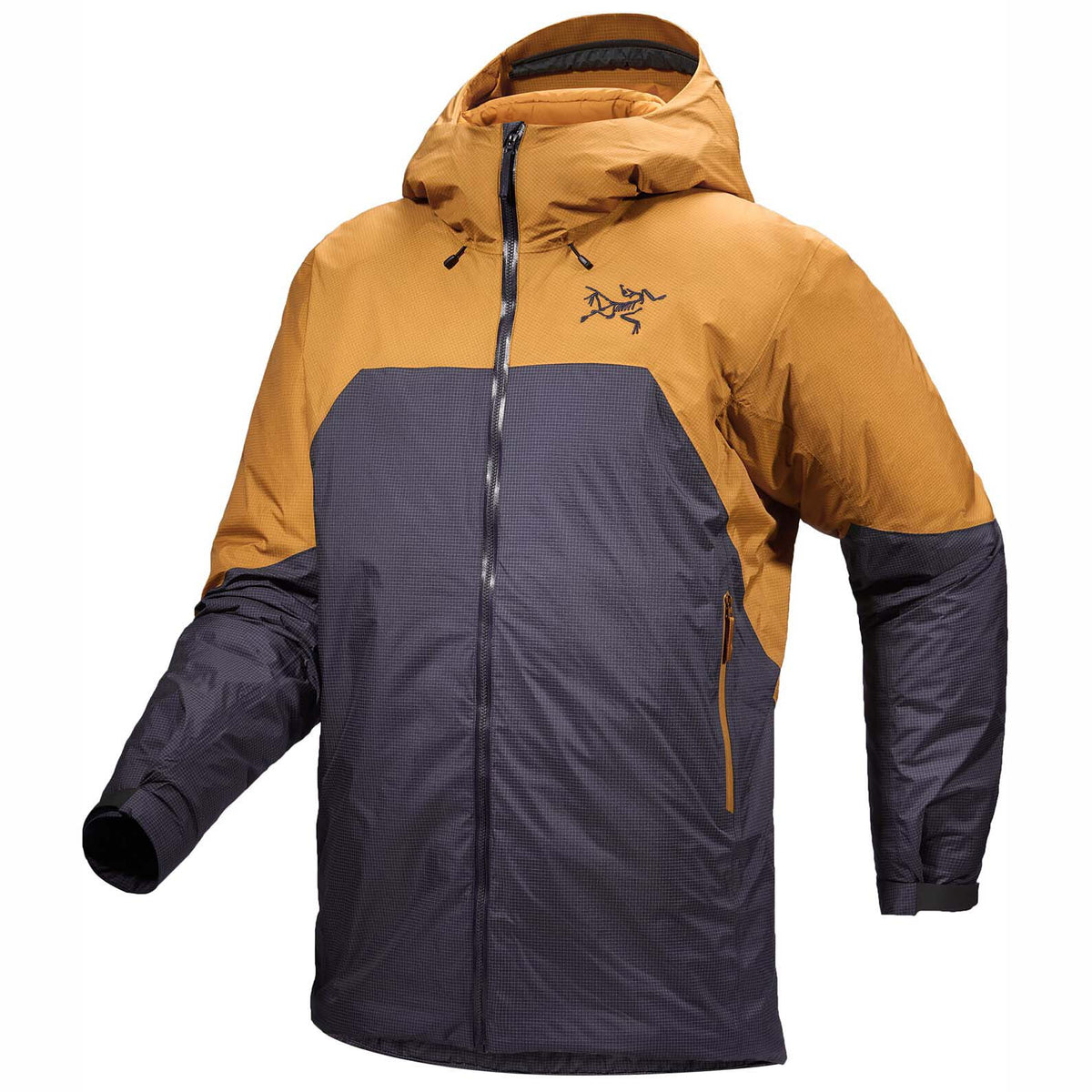 Arc'teryx Rush Insulated Jacket - Men's Black Sapphire/Yukon