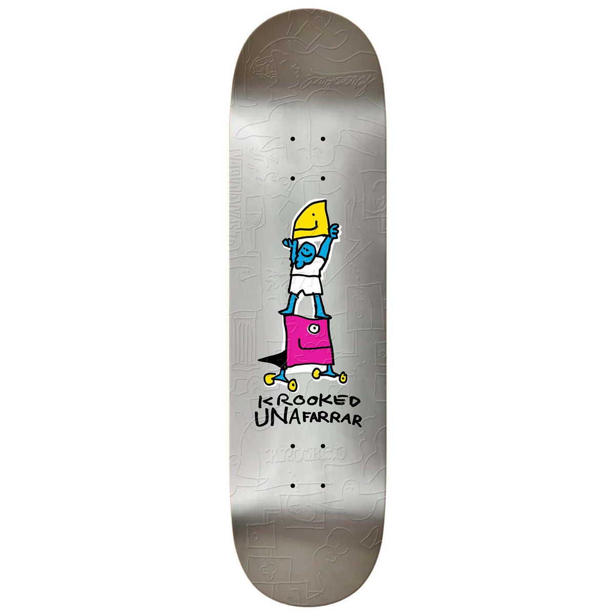 Krooked Una Stack 8.25 Skateboard Deck