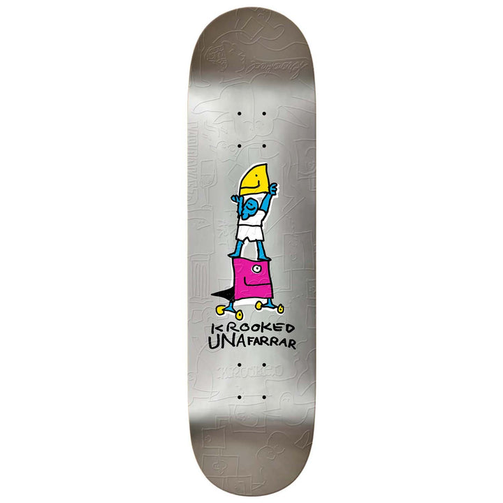 Krooked Una Stack 8.25 Skateboard Deck
