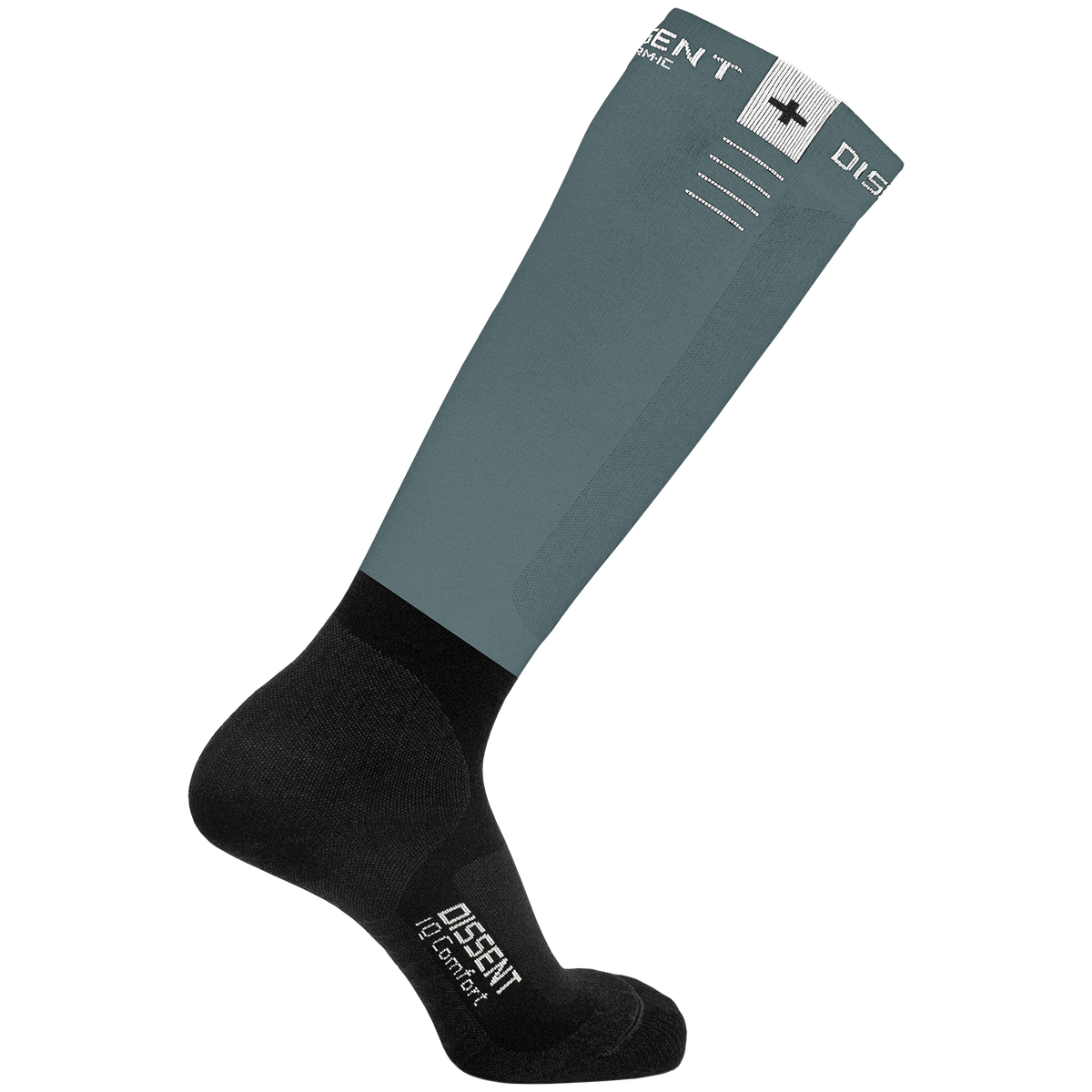 Dissent IQ Comfort Targeted Cushion Socks Rock Lichen