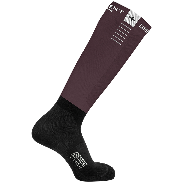 Dissent IQ Comfort Ultra Cushion Socks Almandine
