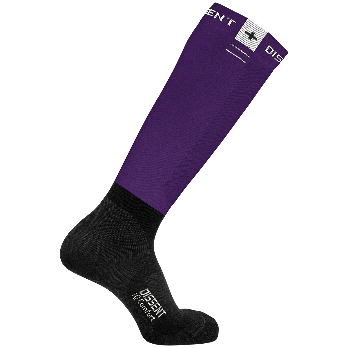 Dissent IQ Comfort Zero Cushion Socks - Kids' Hot Purple
