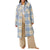 Rip Curl Long Line Check Jacket - Women's Mid Blue