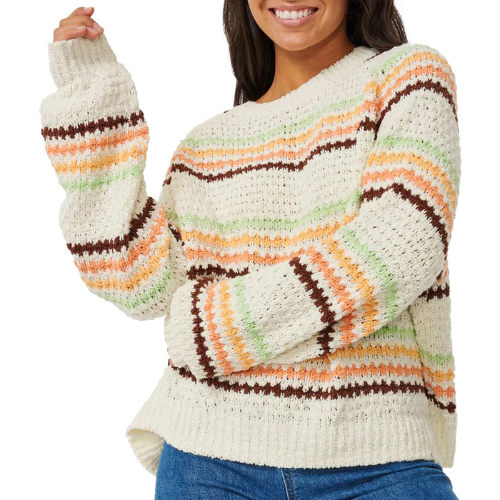 Rip Curl Holiday Tropics Crew - Women's Cream
