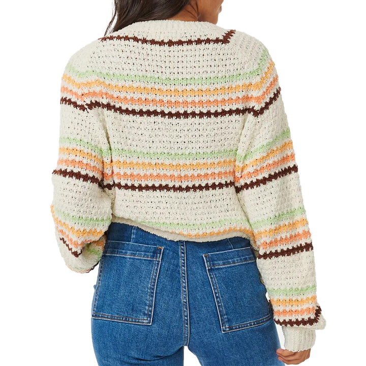 Rip Curl Holiday Tropics Crew - Women's Cream