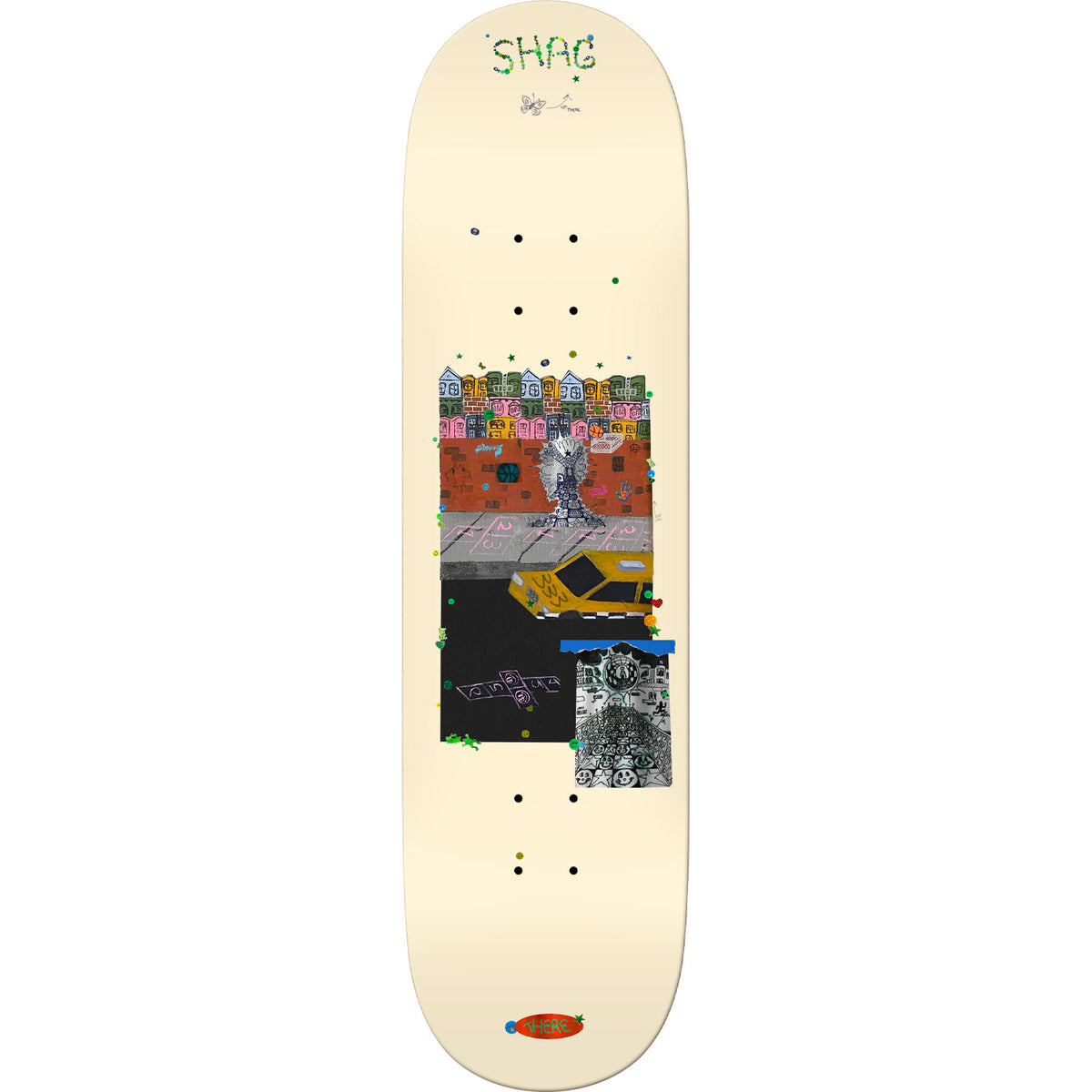There Skateboards Shag City True Fit 8.25 Skateboard Deck