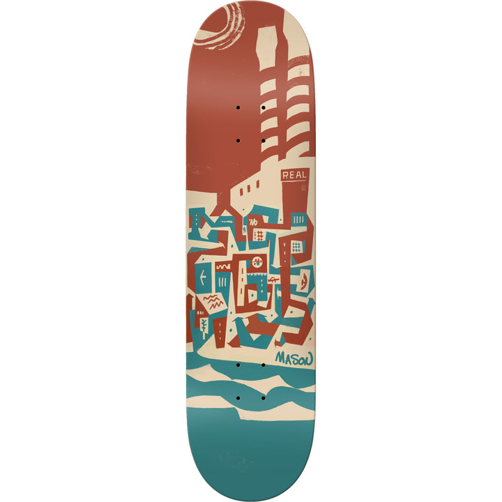 Real Mason Brian Barnelco X Real 8.28 Skateboard Deck