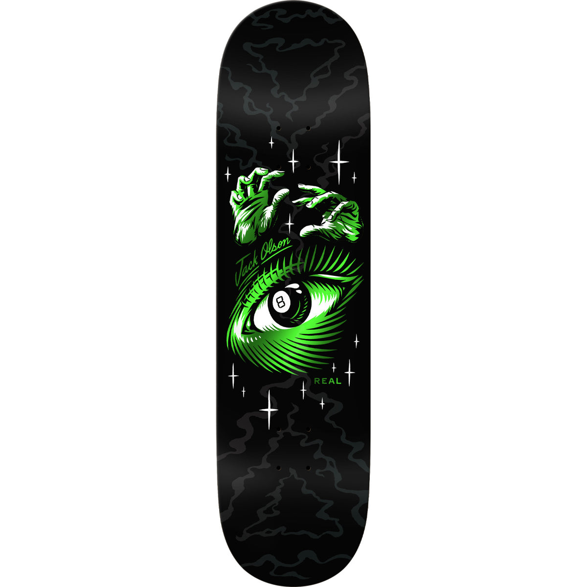 Real Jack All Seeing True Fit 8.38 Skateboard Deck
