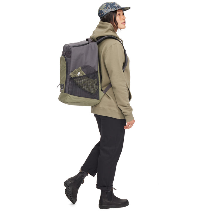 evo 50L Boot Pack Olive/Charcoal/Black