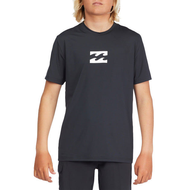 Billabong All Day Wave Loose Fit Short Sleeve Surf Shirt - Boys'