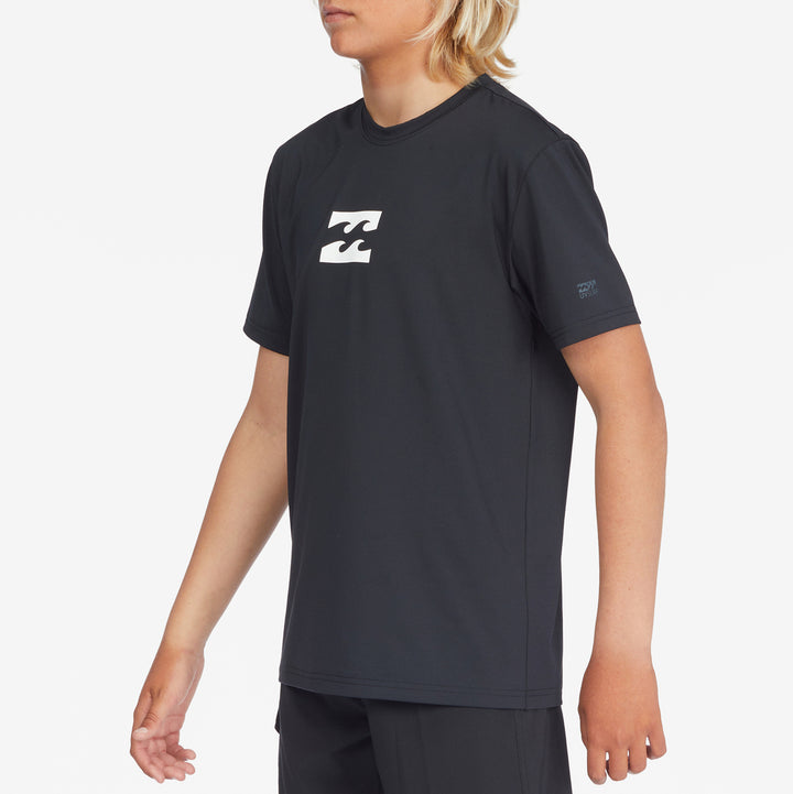 Billabong All Day Wave Loose Fit Short Sleeve Surf Shirt - Boys'