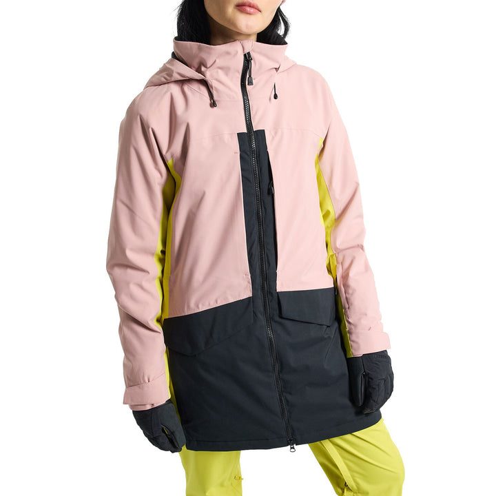 Burton Prowess 2.0 2L Jacket - Women's Powder Blush/Sulfur/True Black