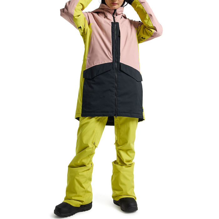 Burton Prowess 2.0 2L Jacket - Women's Powder Blush/Sulfur/True Black