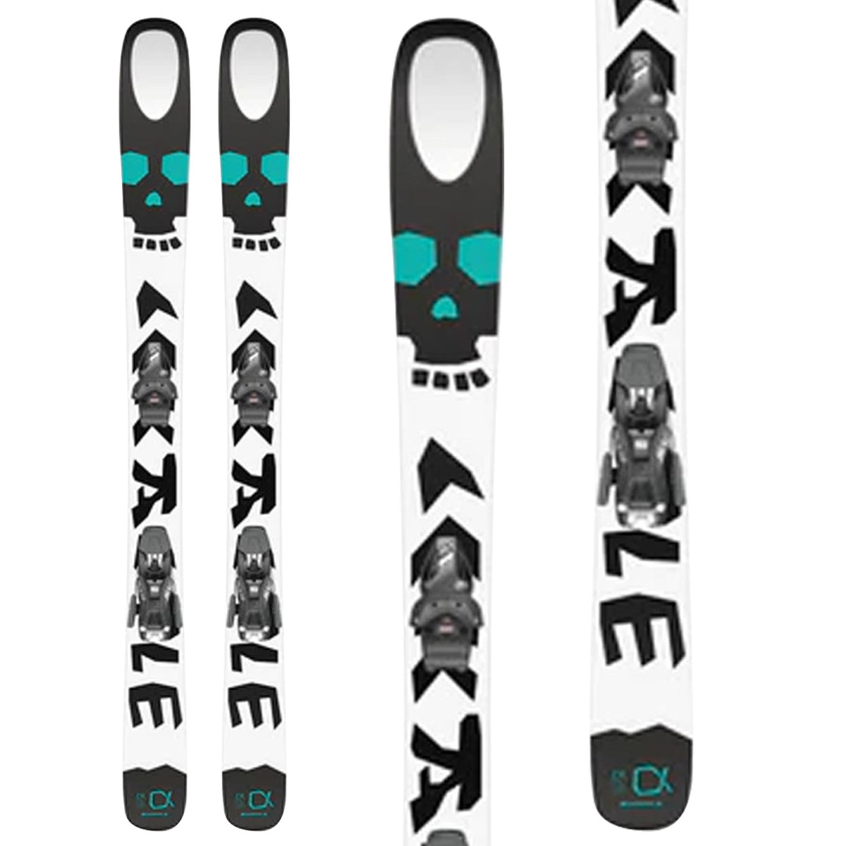 Kastle ZX Alpha Skis + JRS 7.5 GW Ski Bindings - Kids' 2024