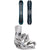 Burton Free Thinker Snowboard + Cartel X EST Snowboard Bindings 2024
