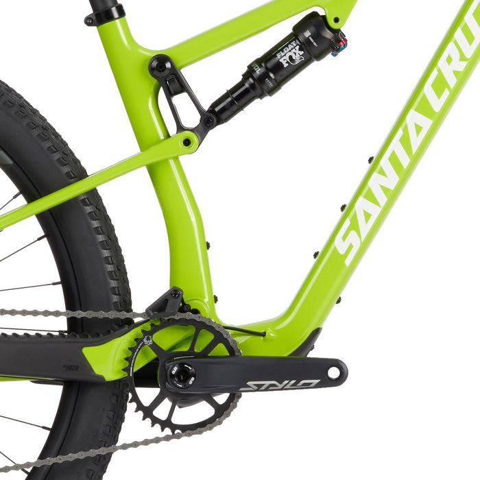 Santa Cruz Blur 4 C R TR Complete Mountain Bike 2024 Gloss Spring Green
