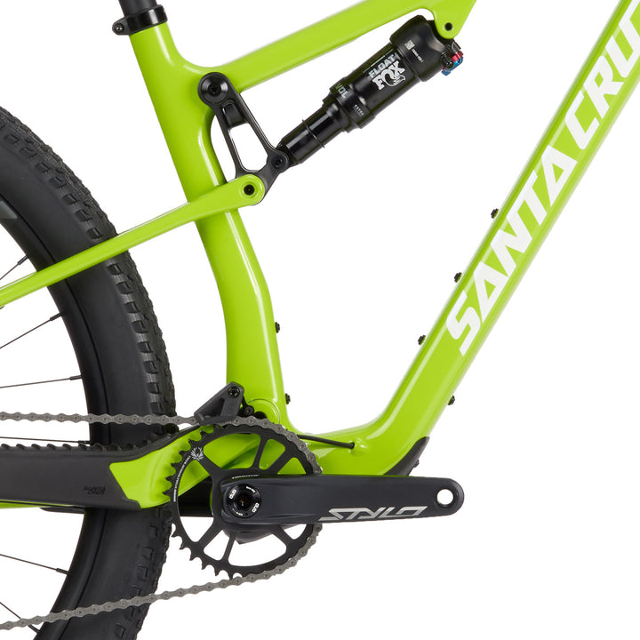 Santa Cruz Blur 4 C R TR Complete Mountain Bike 2024 Gloss Spring Green
