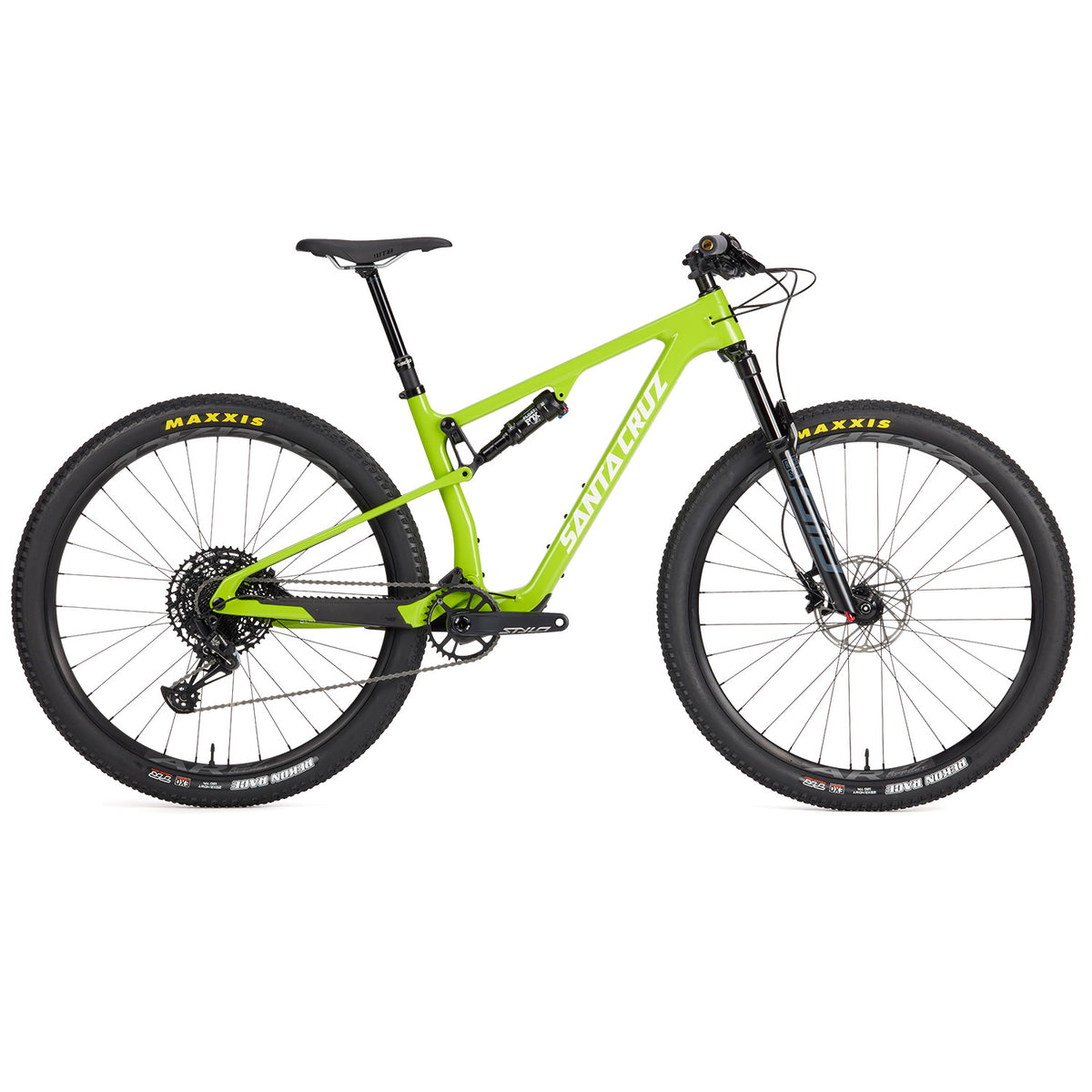 Santa Cruz Blur 4 C R TR Complete Mountain Bike 2024 Gloss Spring Green