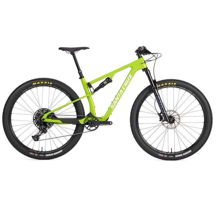 Santa Cruz Blur 4 C R TR Complete Mountain Bike 2024 Gloss Spring Green