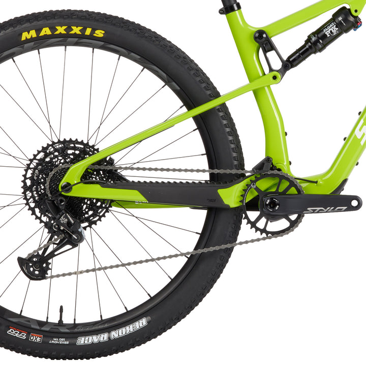 Santa Cruz Blur 4 C R TR Complete Mountain Bike 2024 Gloss Spring Green