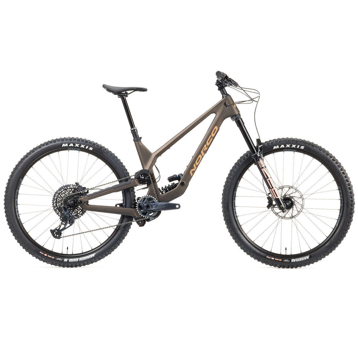 Norco Range C2 Complete Mountain Bike 2023 Brown/Copper