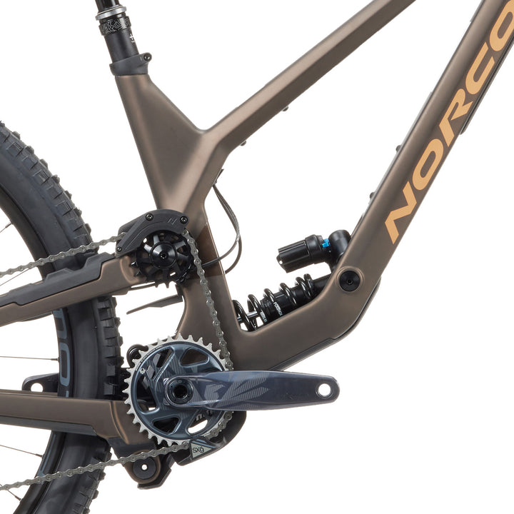 Norco Range C2 Complete Mountain Bike 2023 Brown/Copper