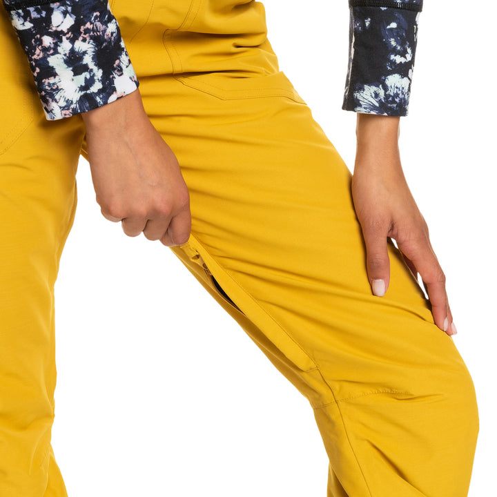 Roxy Rideout Bibs - Women's Honey