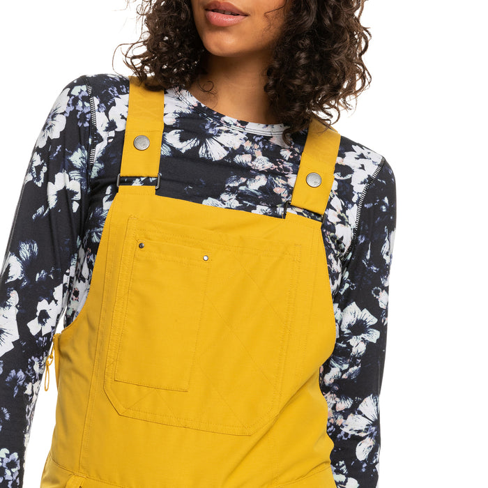 Roxy Rideout Bibs - Women's Honey