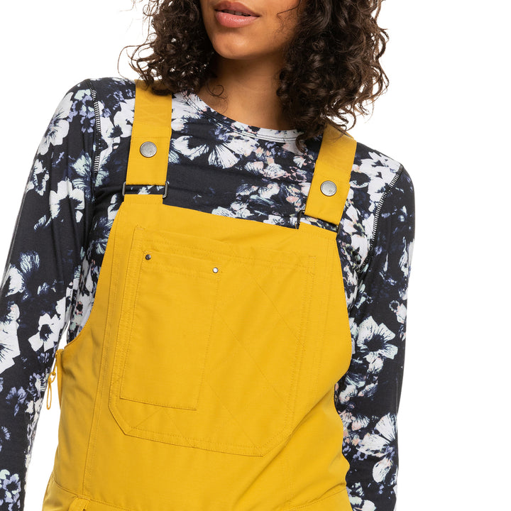 Roxy Rideout Bibs - Women's Honey