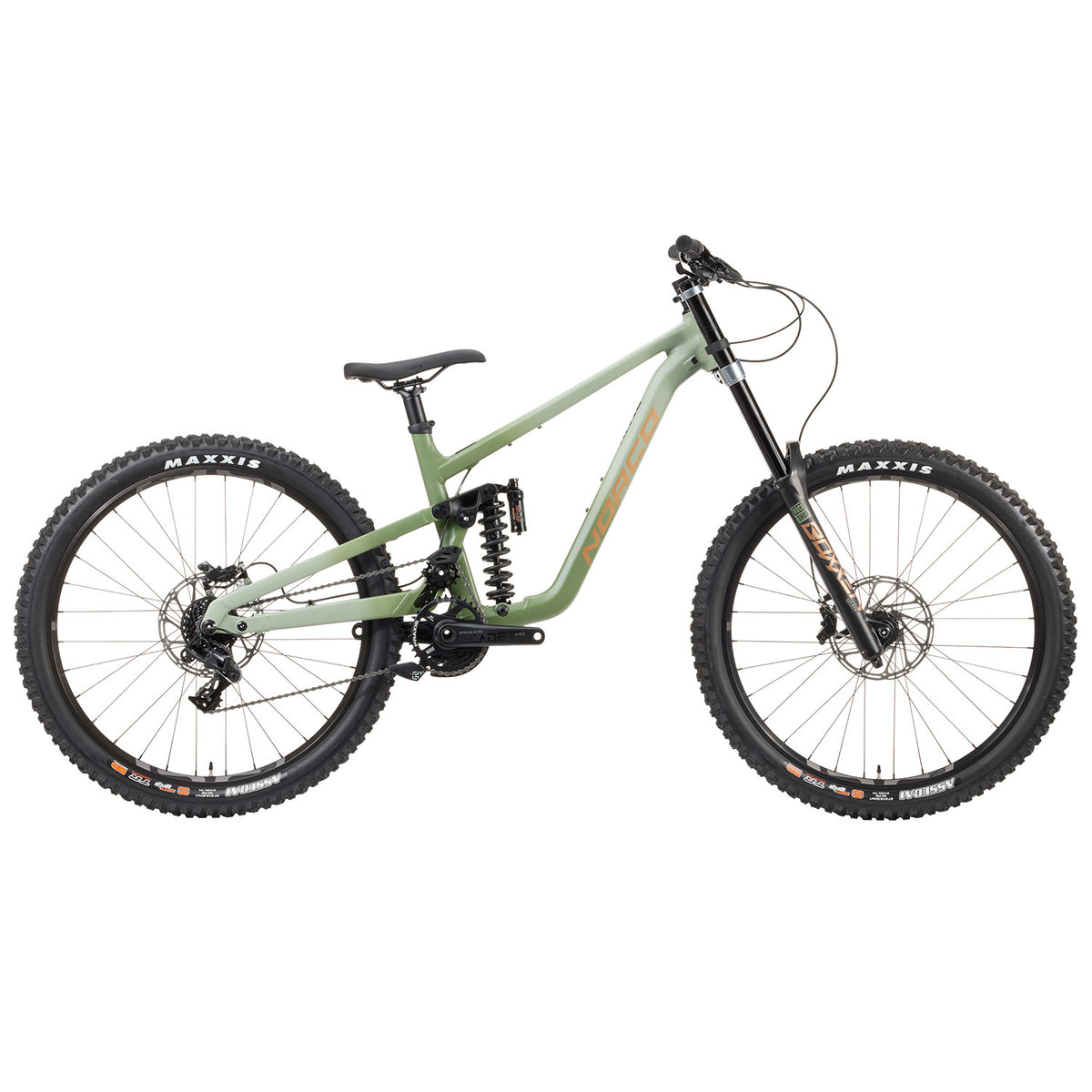 Norco Shore A Park Complete Mountain Bike 2023 Green/Copper
