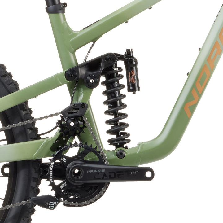 Norco Shore A Park Complete Mountain Bike 2023 Green/Copper