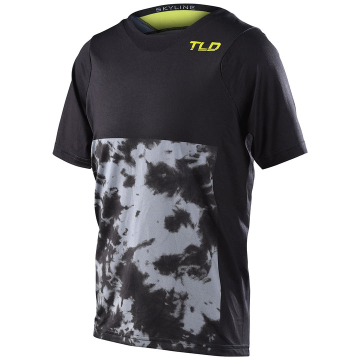 Troy Lee Designs Skyline Short Sleeve Jersey - Kids' Breaks Dark Slate