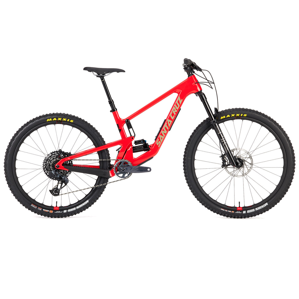 Santa Cruz Bicycles 5010 C GX AXS Reserve Complete Mountain Bike 2023 Gloss Red